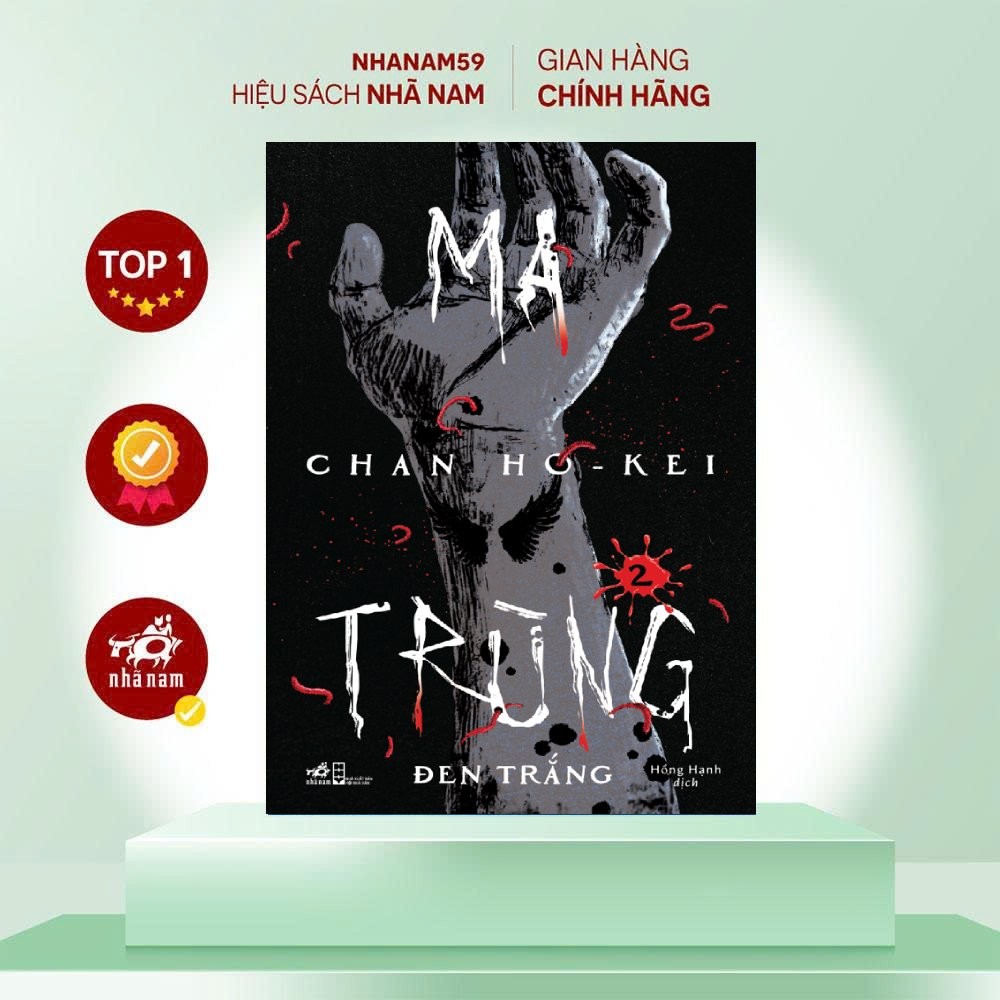 Sách - Ma trùng 2 - Đen trắng (Chan Ho-Kei) (Nhã Nam)