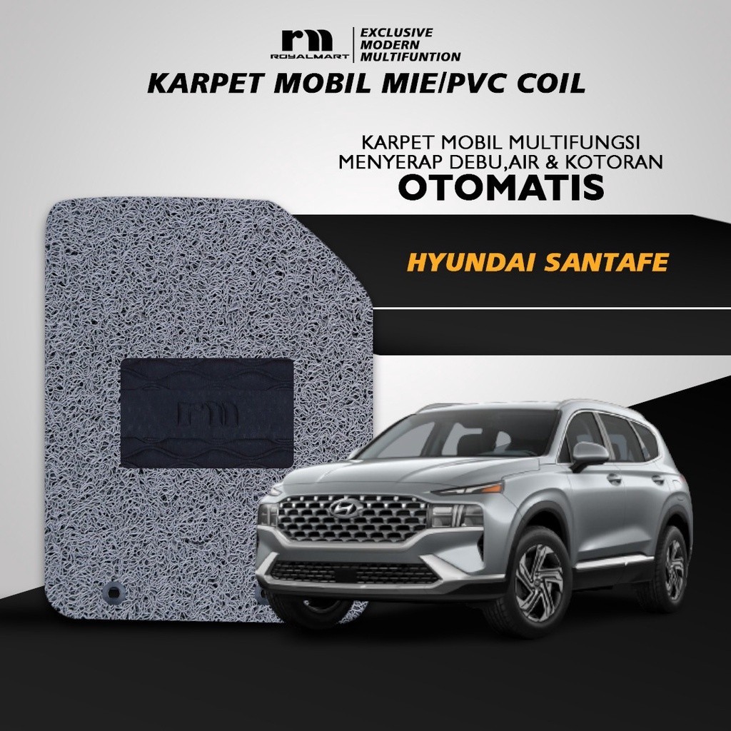 Royal Mart - Karpet Mobil HYUNDAI SANTA FE FULL BAGASI 1 WARNA/Carpet Mie Bihun Premium Keset PVC Anti Slip Aksesoris Interior Mobil Harga  857,966 Ringgit*Penghantaran Percuma
