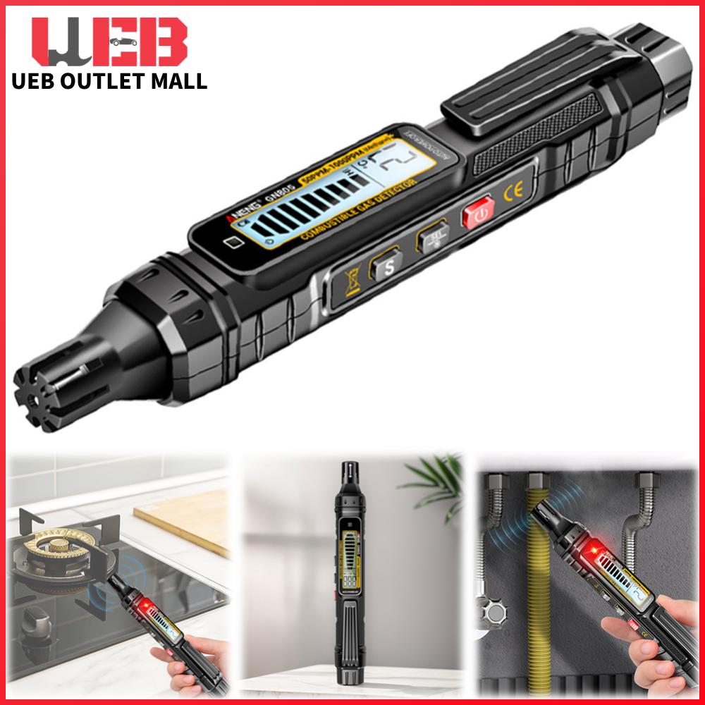 UEB เครื่องตรวจจับก๊าซธรรมชาติแบบดิจิตอล พร้อมไฟ LED และเสียงเตือนสำหรับความปลอดภัยในครัวเรือนและโรงงาน - ยี่ห้อ UEB ราคา 259 บาท*ส่งฟรี