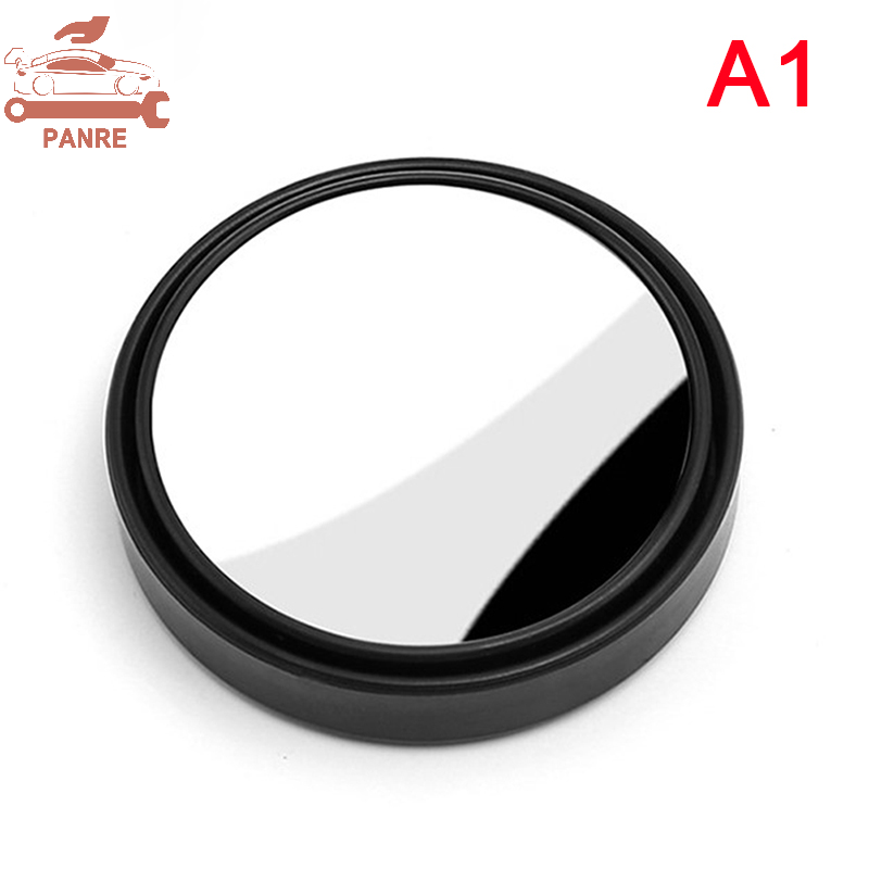 【Panre】Flash Sale 2 cái HD Glass Car blind spot gương tự động xe máy 360 ° có thể điều chỉnh góc rộng