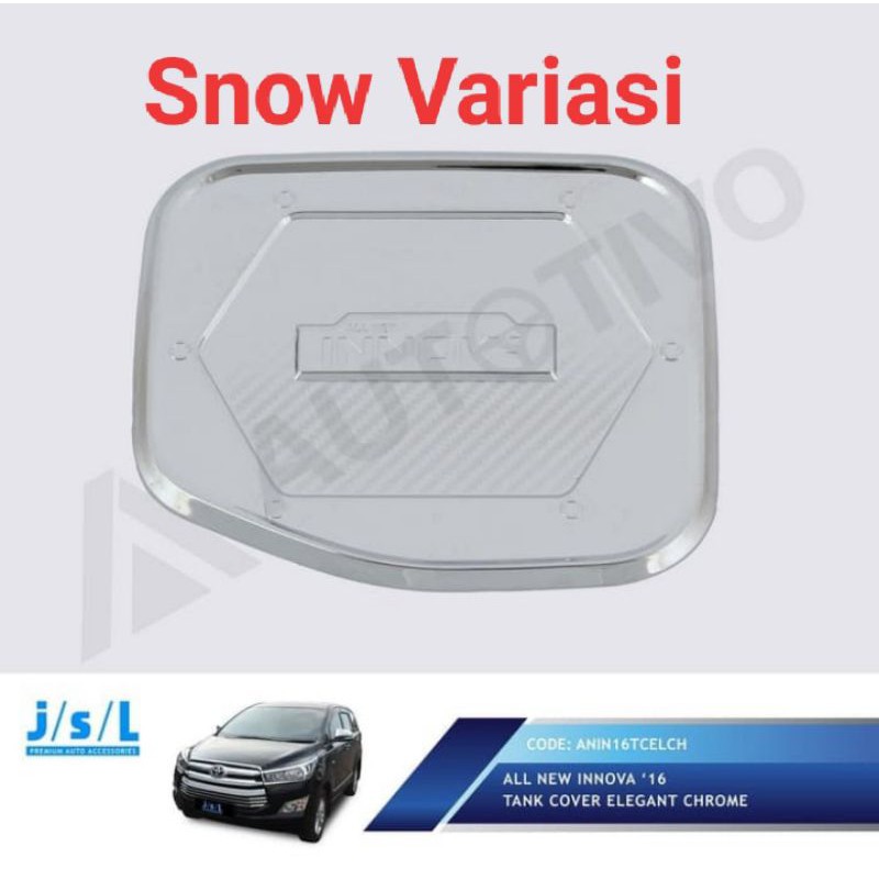 Toyota New Innova tutup tangki mobil tank cover elegant chrome JSL Harga 50,000 rupiah*Gratis Ongkir