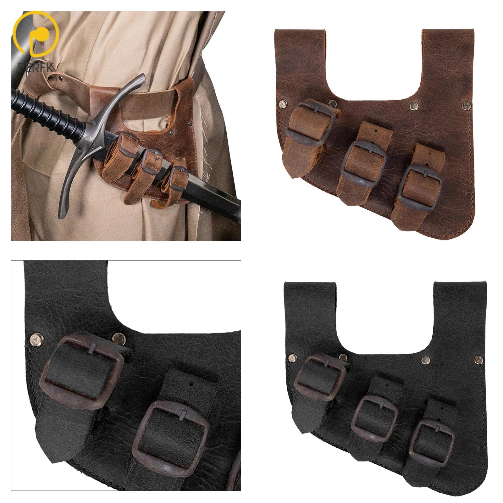 Medieval Sword Sheath Frog Carrier Outfit Sword Sleeve Holder for Adults Men Medieval Knight Pirate Halloween Performance ราคา 637 บาท*ส่งฟรี