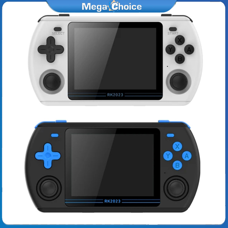 MegaChoice【Fast Delivery】RK2023 Handheld Game Console With 3500mAh Rechargeable Battery 3.5 Inch IPS Screen Nostalgic Game Console 3D Joystick Video Game Controller Ideal Gift For Kids ราคา 2,938 บาท*ส่งฟรี