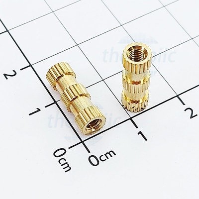 [10 Cái]- Đai Ốc Cấy, Trụ Đồng M3 Cái-Cái Dài 14mm V1