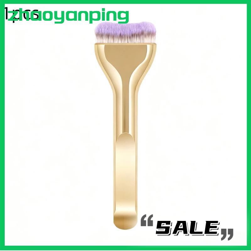 zhaoyanping 1 2pcs siêu mỏng Foundation bàn chải tổng hợp lông ứng dụng chính xác cho kem lỏng streak-miễn phí tất cả các loại da công cụ - 3