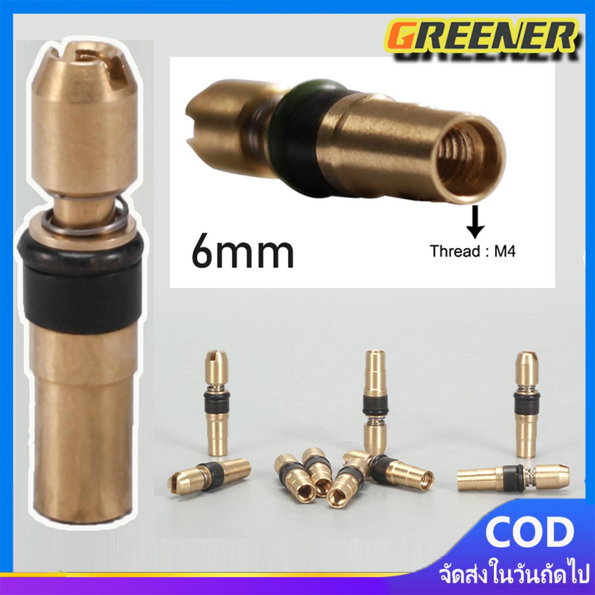 Greener อะไหล่แกนสูบแรงดันสูง จำนวน 2 ชิ้น ขนาด 6 มิล ราคา 111 บาท*ส่งฟรี