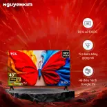 [Mới 2025] Google Tivi QLED TCL Full HD 43 inch 43S5K