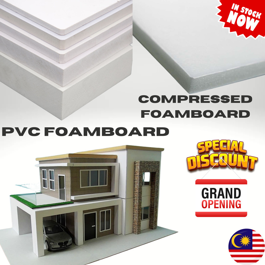 A6 A5 A4 A3 White PVC Foam Board 3mm/5mm WaterproofAnti-corrosion