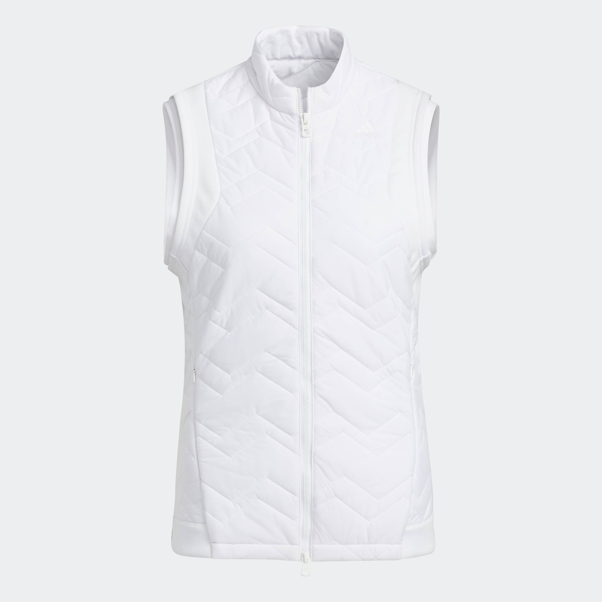 [24.4-MUA 3 GIẢM 30%+VOUCHER 10%] adidas Đánh gôn Áo Gile Lót Đệm Nữ trắng HM7619