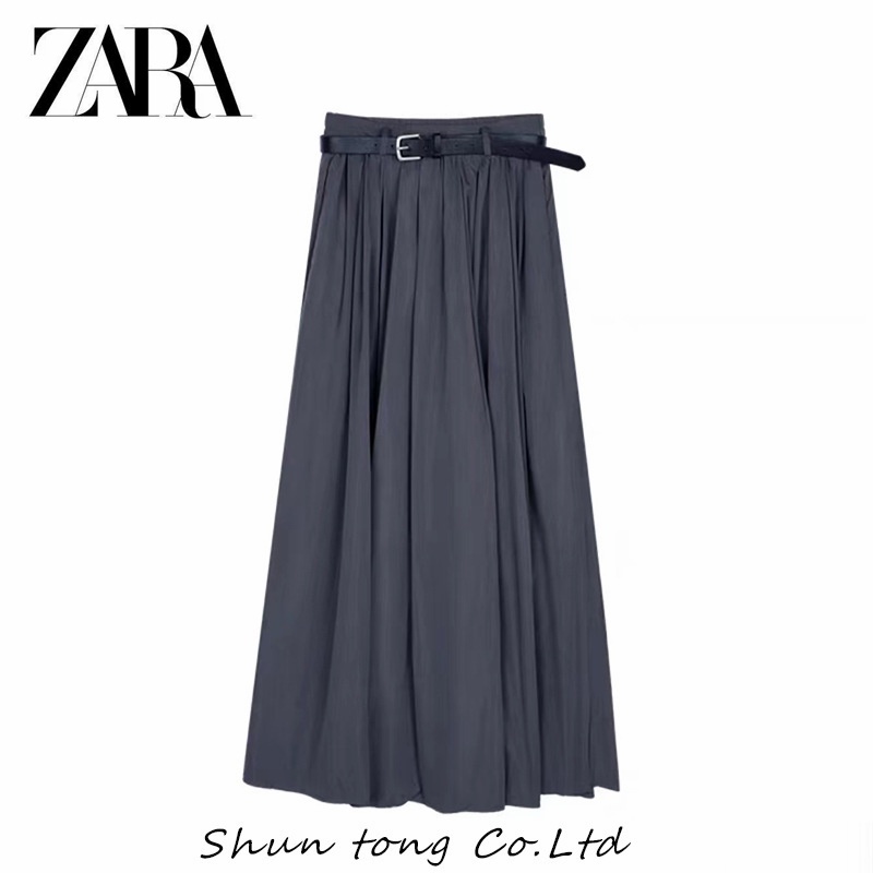 Chân Váy Xếp Ly Chất Liệu Lụa Satin Thời Trang Zara Cho Nữ 2061373 | Shopee  Việt Nam