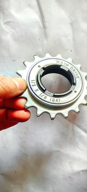 BMX 18T ACS Main Drive Freewheel Old School bmx 1/2 x 1/8 chain 34mm diameter