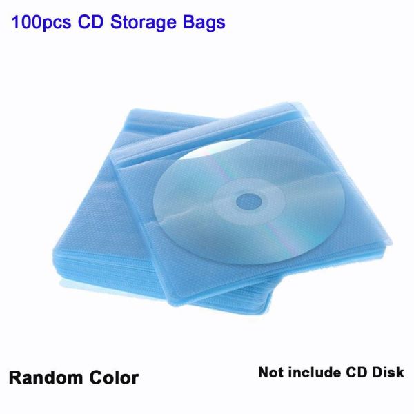 Bảng giá HISNGS Thực tế Giá đỡ đĩa CD Che Phong bì Bảo vệ tay áo Hộp đựng CD DVD Túi PP Túi lưu trữ Phong Vũ