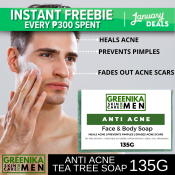 Greenika Tea Tree Soap: Clear Skin Solution for Men