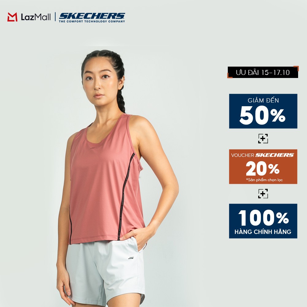 [Chỉ 15-17.10 Voucher Skechers 20% + Voucher Lazada 20%]Sports Tank Top Nữ Skechers Walking Performance Sports Tank Top - SP325W297-WR01