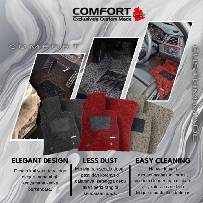 KARPET MOBIL COMFORT DELUXE TOYOTA ALTIS 2003 - 2011 -RM3 Variasi Harga 2,944,000 rupiah*Gratis Ongkir
