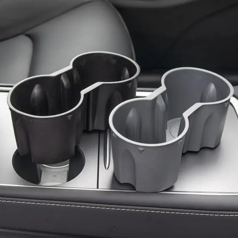 lsgf057 Water TPE center console cup holder plugs into Tesla 3 Model Y internal accessories Consoles & Organizers