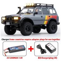 FMS FCX10 LC80 RS Land Cruiser RTR 1/10 RC Electric Remote Control Model Car Off-Road Crawler Adult Childrens Toys