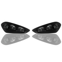 Takimeo Pair Motorcycle Turn Signal Indicator Lights for BMW S1000RR 2023-2024 Rear Integrated Tail Lamp Modification Accessory LED Warning Light