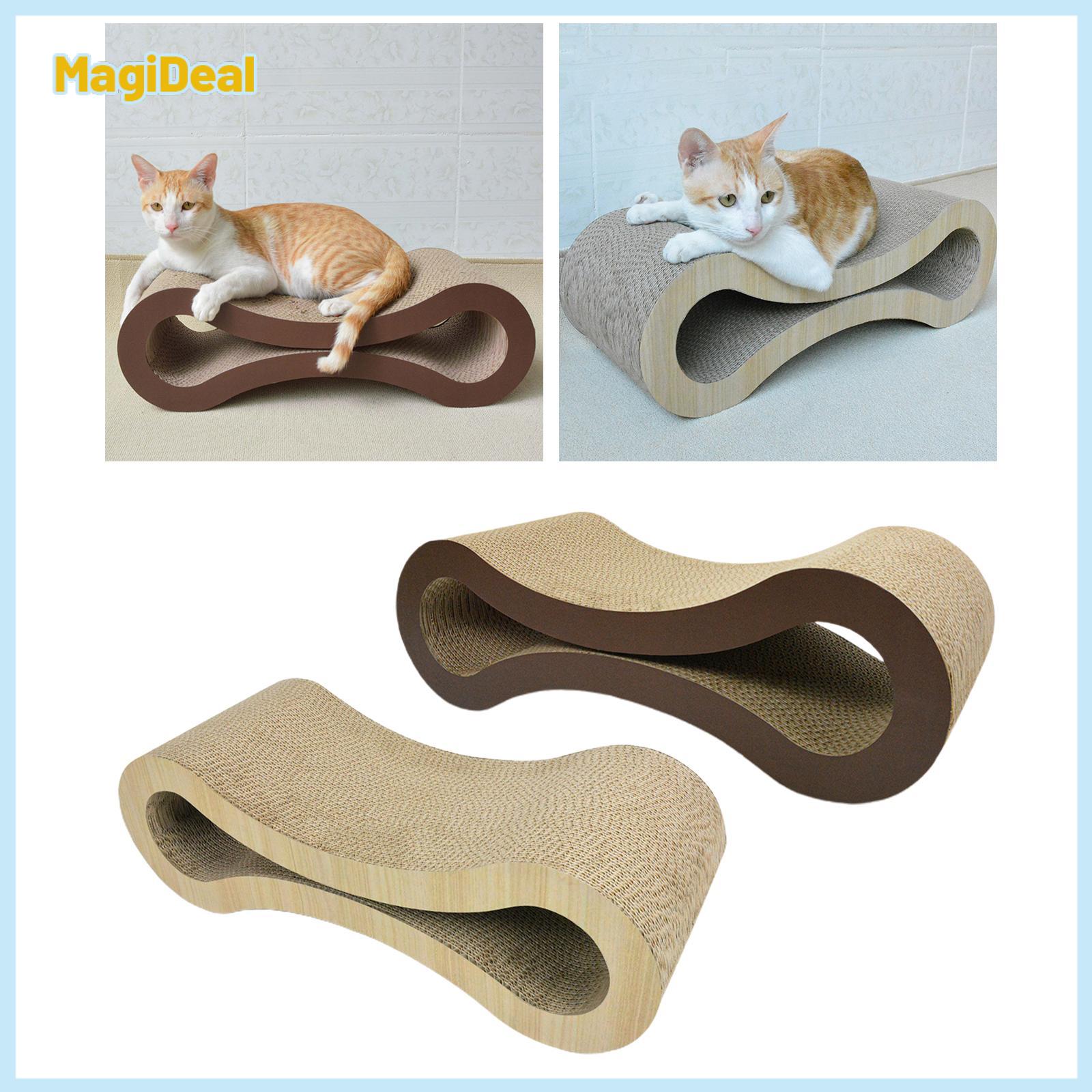 Cat Scratcher Board Cat Scratching Board for Kitty Grind Claws Furniture Protector Durable Play Toy Cat Scratcher Pad Cat Lounge ราคา 1,678 บาท*ส่งฟรี