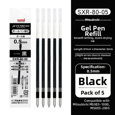 Uni Mitsubishi Jetstream Multifunctional Ballpoint Pen Multi Color Module Three Color Medium Oil Pen SXE3-507 Business Supplies