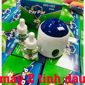 Máy Đuổi Muỗi Xông Tinh Dầu ParPar + KÈM TINH DẦU Đuổi Côn Trùng, Khử Mùi, Đèn Xông Tinh Dầu