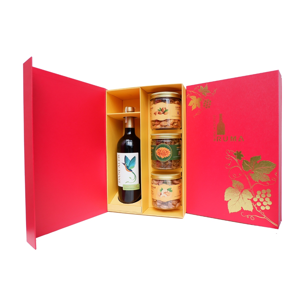 Set quà tặng doanh nghiệp Ruma vang Tây Ban Nha Dani Altis