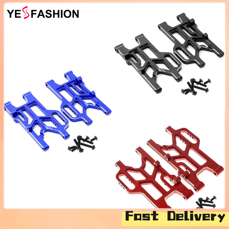 Yesfashion Store IN stock Rc Car Rear Arm Swing Compatible For Arrma 1/8 Mojave RC Car Aluminum Alloy Upgrade Replacement Accessories ARA330790 ราคา 443 บาท*ส่งฟรี