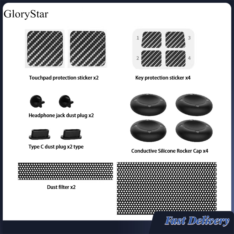 GloryStar Gp-812 Silicone Protector Kit Compatible For Steam Deck Console