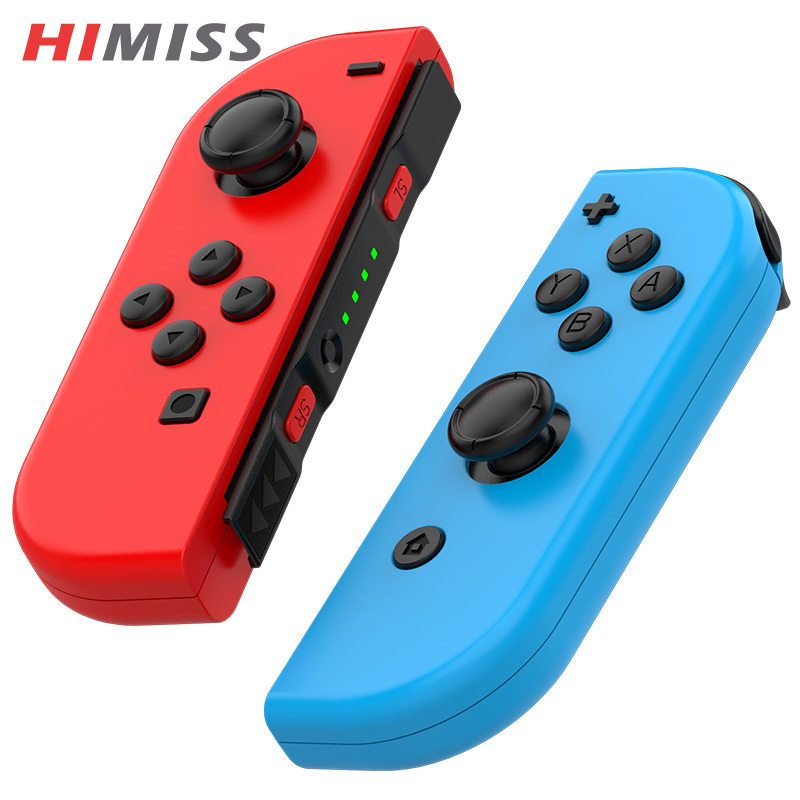HIMISS Game Controller Vibration Sense 6-Axis Controller Dual Vibration Wireless L/R Controller Compatible For Switch Joy Pad ราคา 685 บาท*ส่งฟรี