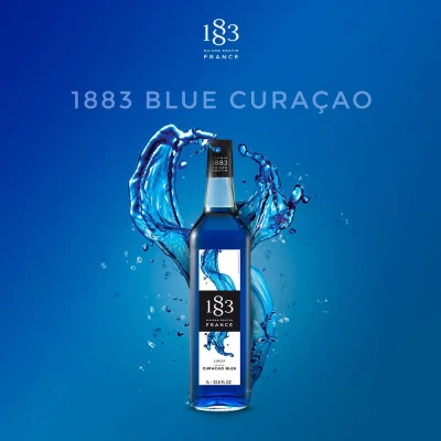 1883 Maison Routin French Blue Curacao Syrup