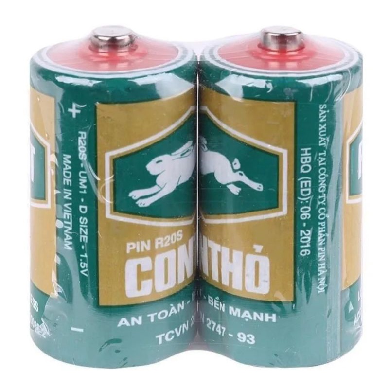 Pin Đại Con Thỏ 1 đôi (2 viên), Hộp 6 Đôi
