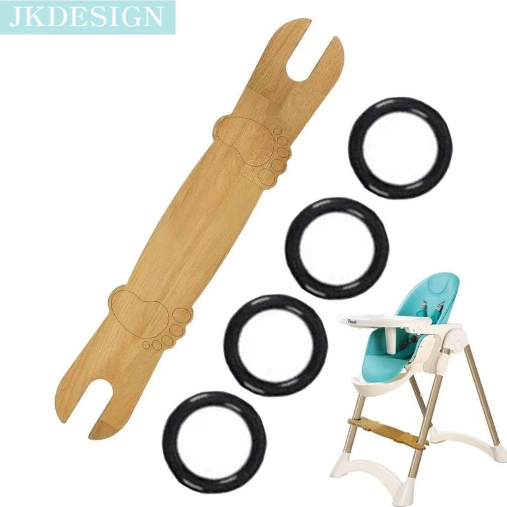 JKDESIGN ความยาว 50 ซม. ที่วางเท้าเก้าอี้สูง ปรับได้ ดีไซน์ที่มั่นคง ของใช้เสริมสำหรับเก้าอี้สูง ของใช้สำหรับเด็ก แหวนยาง เก้าอี้สูงสำหรับเด็กแบบมีแป้นเหยียบ ของใช้ในห้องเด็ก ราคา 317 บาท*ส่งฟรี
