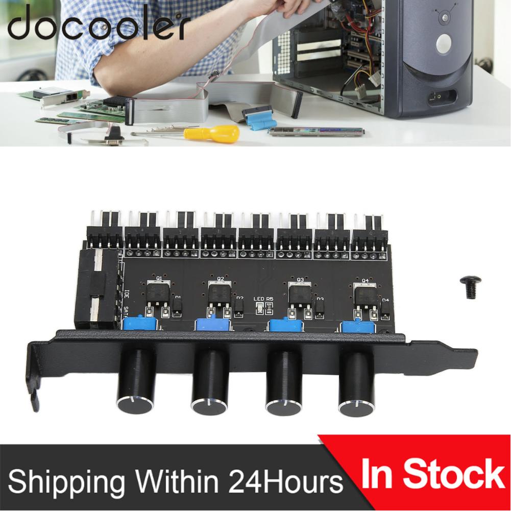 PC 8 Channel Fan Hub Lower Temperature PC Fan Hub for CPU Harga 14 Ringgit*Penghantaran Percuma