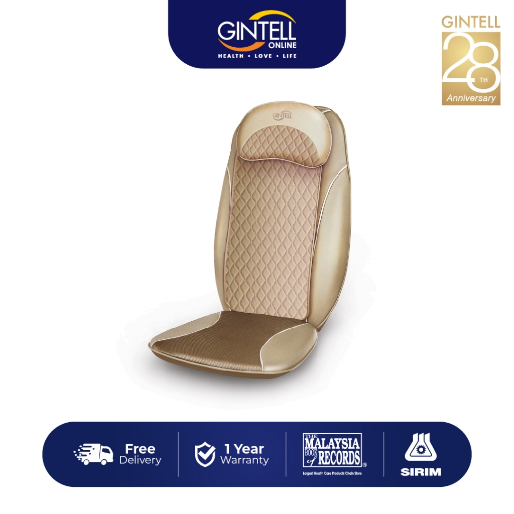 G Flexi Gintell Massage Pillow G Resto Portable Massage Cushion