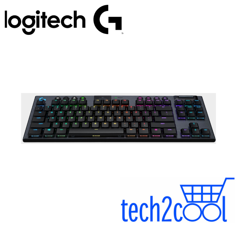 Logitech G915 TKL GL Tactile Lightspeed Wireless Gaming Mechanical Keyboard #Promotion Singapore