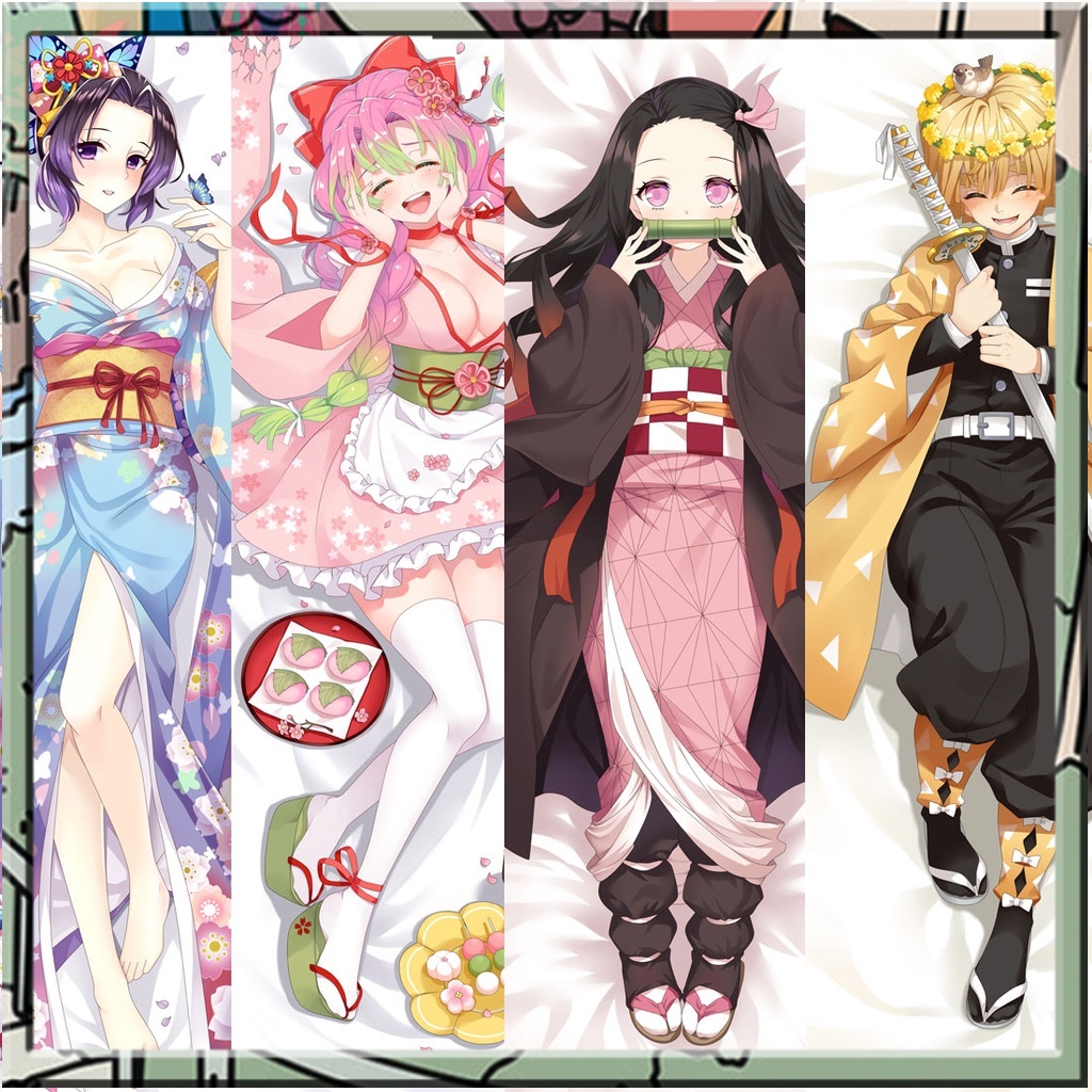 Nezuko Body Pillow Kimetsu No Yaiba Anime Cosplay Plush