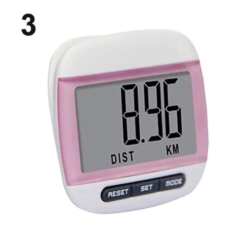 Pink Pink 2022 Hot Selling Multiftional Mini Waterproof Digital Pedometer