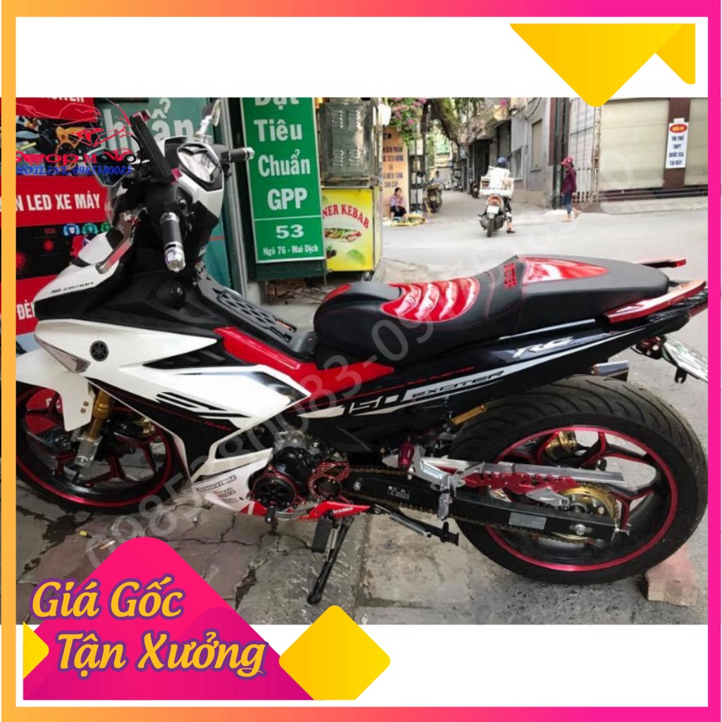 Yên 2 tầng cho Exciter 150 mơi nhất 2017: (Ảnh Sp thật)