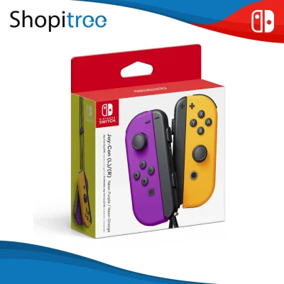 Nintendo Switch Joy-Con Controllers - Neon Purple / Neon Orange