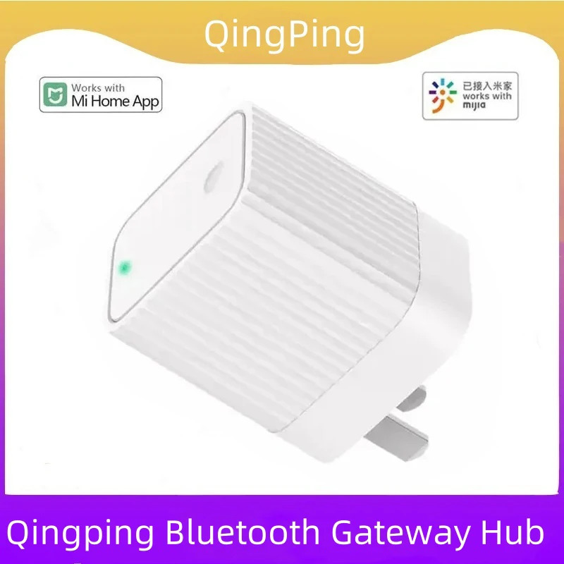Qingping Bluetooth Gateway Hub รองรับการเชื่อมต่อ WIFI ดูข้อมูลระยะไกล อุปกรณ์ย่อยอัจฉริยะ เชื่อมต่ออุปกรณ์ในบ้าน ทำงานร่วมกับ Mihome Xiaomi สินค้าคุณภาพดี ราคา 209 บาท*ส่งฟรี
