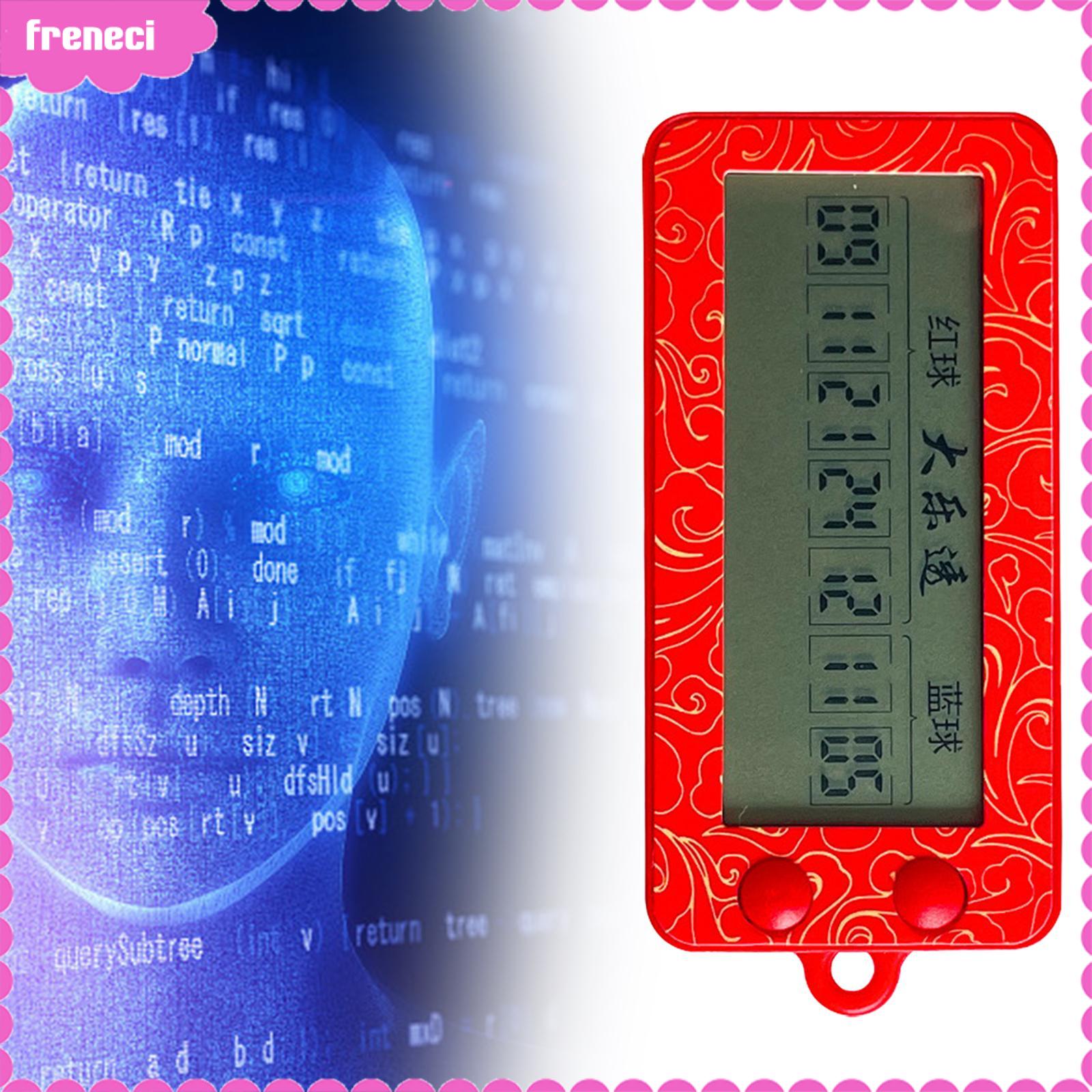 freneci Lottery Picker Portable Number Picker Mini Number Picking Machine AI Picker Lottery Selector for Clubs Cafe KTV Sweepstakes