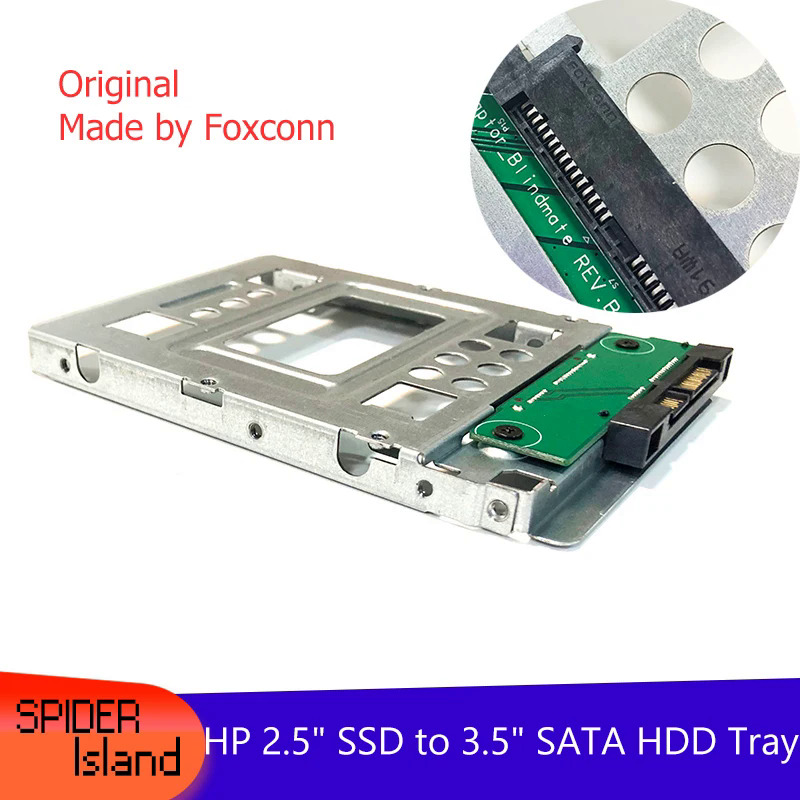 Ban đầu mới 654540 2.5 "SSD để 3.5" SATA Adapter Khay chuyển đổi SAS HDD khung cho DELLHPMac Pro