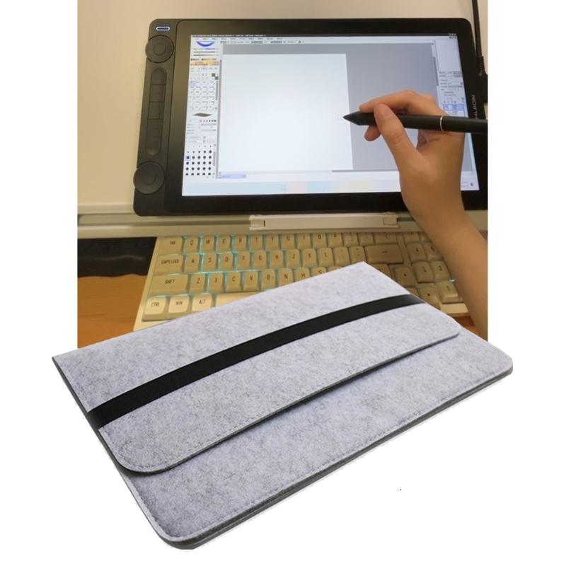 Túi đựng laptop cảm thấy máy tính xách tay Máy tính bảng Pad trường hợp đa túi túi nhỏ Túi cặp cho g