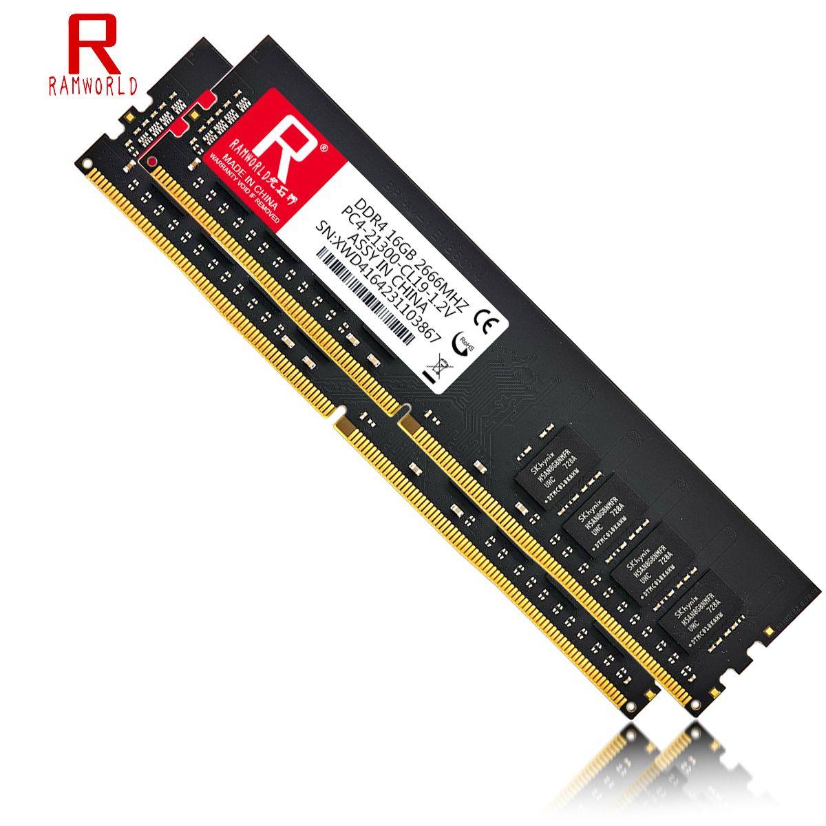 Ramworld DDR3 DDR4 16GB 8GB 4GB 1333MHz 1600MHz 2133MHz 2400MHz 2666MHz 3200Mhz 1.35V 1.2V DIMM Máy 