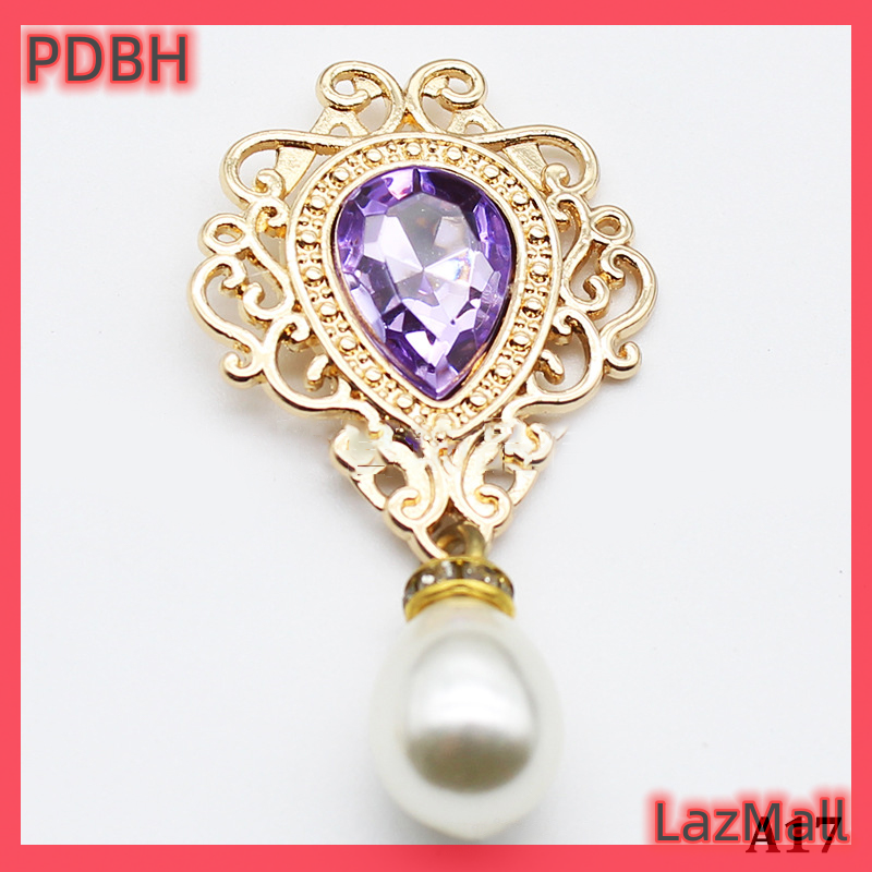 Flash Sale Mặt dây chuyền ngọc trai kim loại phẳng trang trí thời trang tuyệt đẹp lời mời đám cưới kỳ nghỉ Phụ kiện sáng tạo