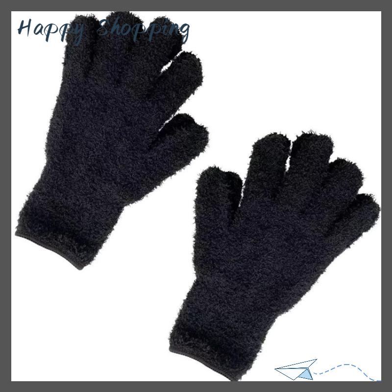 [THS Store] COD Sợi nhỏ bụi Găng Tay-căng ra & thoáng khí làm sạch găng tay, không thấm nước cho xe ô tô, thuyền, rvs, hồ bơi, nhà, nhà bếp - 4
