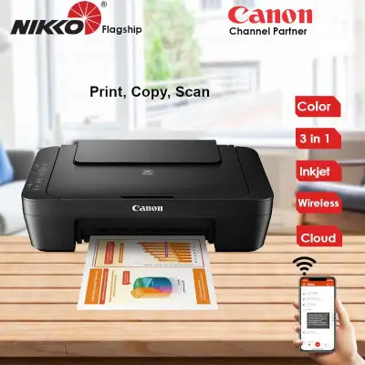 [Local Warranty] Canon PIXMA MG3070S Compact Wireless All-In-One Inkjet Printer MG-3070S MG3070 MG 3070S 3070 MG 3070 S
