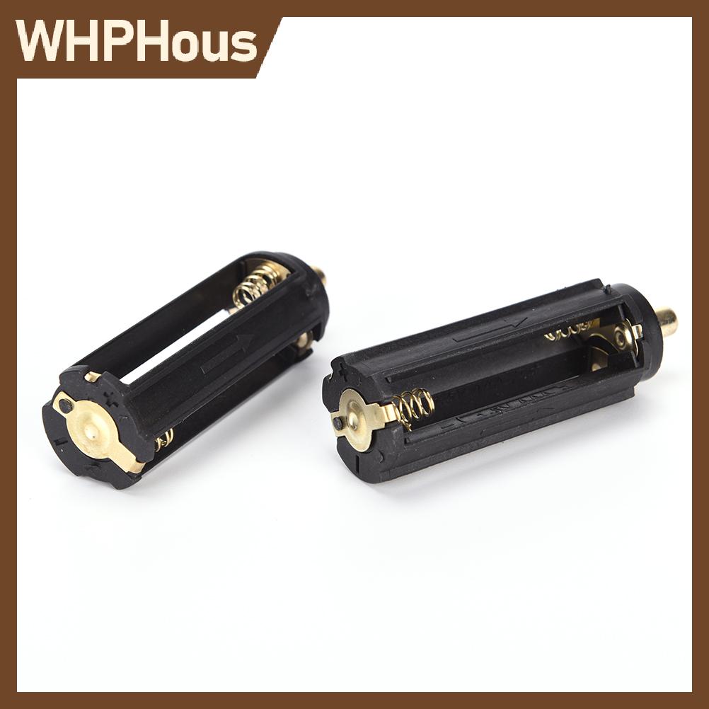 WHPHous 2PCS Plastical Battery Holder Box Case 3 AAA To 18650 Battery Converter Hot Sale