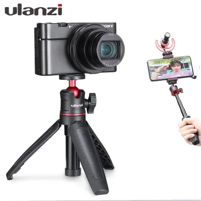 ULANZI MT-08 Mini Extension Pole Tripod Selfie Stick for iPhone Android Mobile Phone Smartphone / GoPro HERO 10 9 8 7 6 5 / Insta360 ONE R / DJI OSMO ACTION Camera