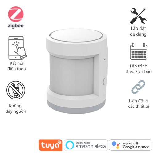 Cảm biến phát hiện chuyển động Zigbee Tuya